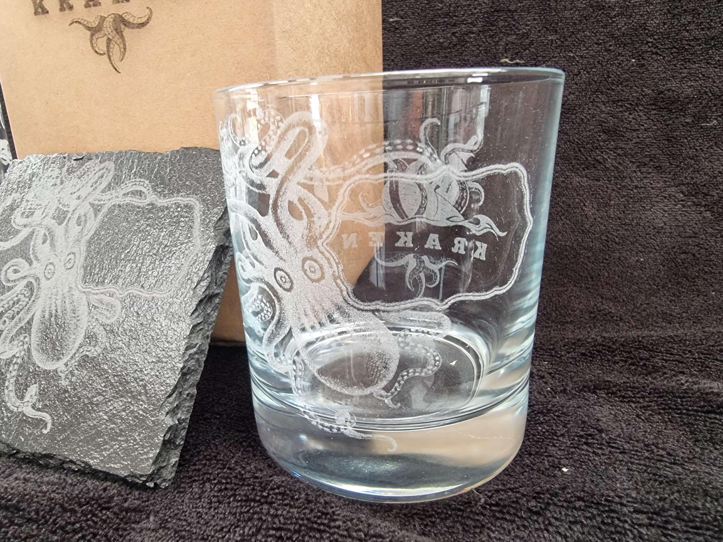 Kraken decanter your name logo text box sets can be personalised - Thumbnail 5