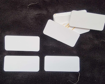 Rectangle shape Sublimation crafting blank Acrylic clear or white