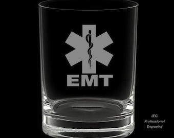 EMS 14 Ounce Double Rocks Glass