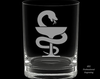 Pharmacist 14 Ounce Double Rocks Glass