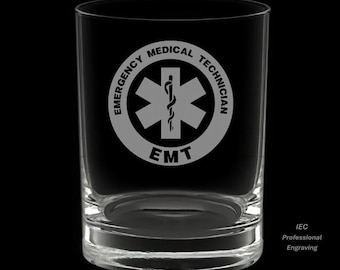 EMS 14 Ounce Double Rocks Glass