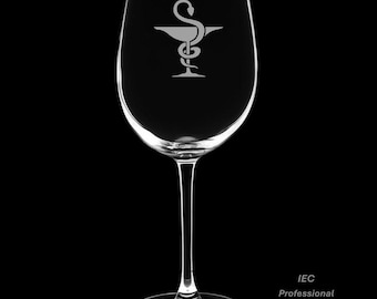 Pharmacist 12 Ounce Wine Glass