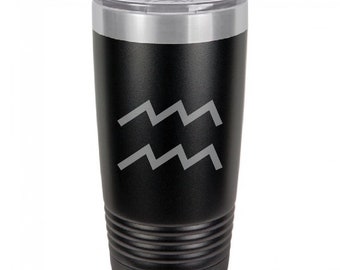 Aquarius 20 Ounce Black Polar Camel Tumbler (Also Available in Red, White, Gray, & Blue)