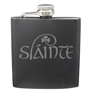 Slainte Shot & 6 Ounce Flask Set