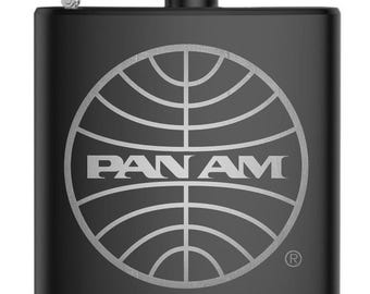 PanAm 6 Ounce Flask