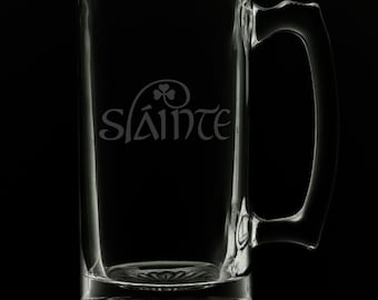 Slainte 25 Ounce Beer Mug (Also Available in 16oz)