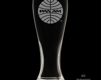 Pan Am 1957 Logo 18 Ounce Pilsner Glass with Gift Box