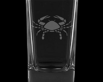 Cancer 2.75 Ounce Dessert Shot Glass (Also available in 2.0oz)