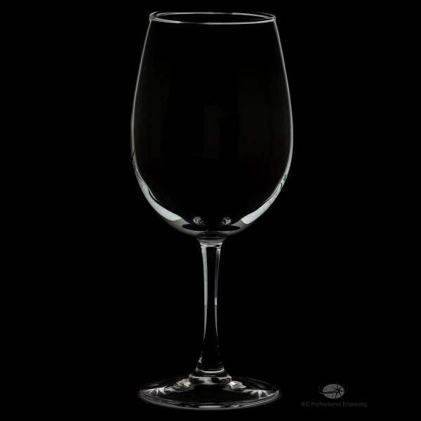 Blank 13 Ounce Stemmed Wine Glass