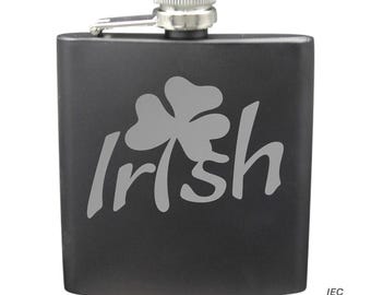 Irish 6 Ounce Flask