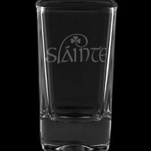 Vaso de chupito de postre Slainte de 2,75 onzas (también disponible en 2,0 oz)