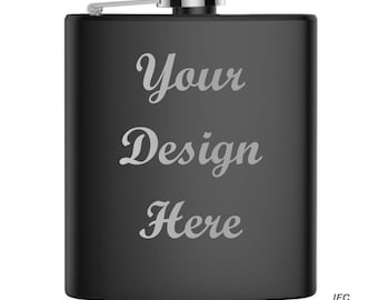 Wedding 6 Ounce Flask