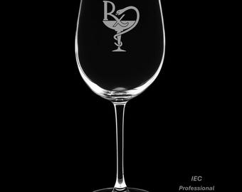 Pharmacist 12 Ounce Wine Glass
