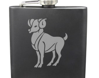 Aries 6 Ounce Flask