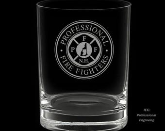 PFFNH Officially Licensed 14 Ounce Double Rocks Glass with Gift Box