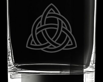 Celtic Knot 12 Ounce Rocks Glass