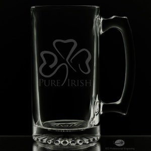 Irish 25 Ounce Beer Mug (Also Available in 16oz)