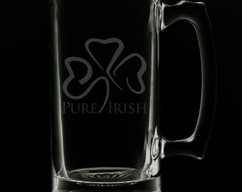 Irish 25 Ounce Beer Mug (Also Available in 16oz)
