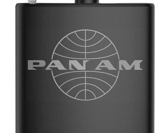 PanAm 6 Ounce Flask