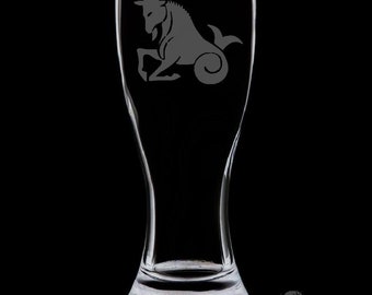 Capricorn 18 Ounce Pilsner Glass