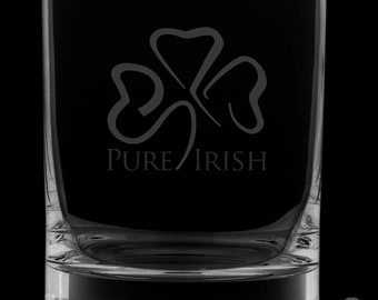 Pure Irish 12 Ounce Rocks Glass