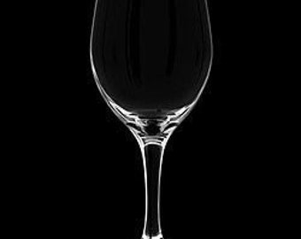 Blank 20 Ounce Stemmed Wine Glass