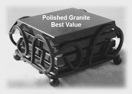 Aquarius Drink Coasters Made Out Of Black  Granite Black Granite - Best Value or Polished Slate