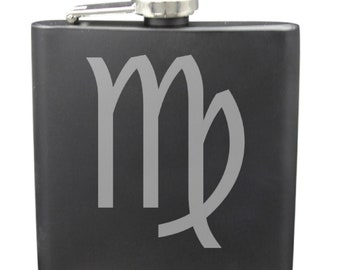 Virgo 6 Ounce Flask