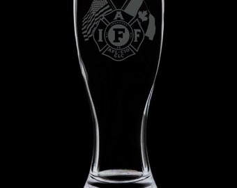 IAFF Officially Licensed 18 Ounce Pilsner Glass