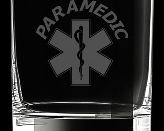 Paramedic 12 Ounce Rocks Glass
