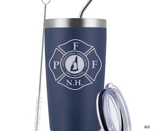 PFFNH Officially Licensed 20 Ounce Navy Blue Tumbler
