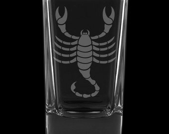 Scorpio 2.75 Ounce Dessert Shot Glass (Also available in 2.0oz)