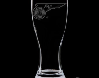 Pan Am 1944 Logo 18 Ounce Pilsner Glass