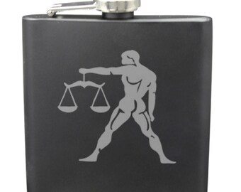 Libra Shot & 6 Ounce Flask Set