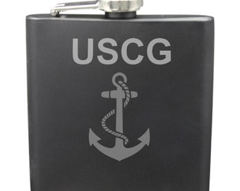 Coast Guard 6 Ounce Flask