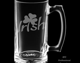 Celtic Knot 25 Ounce Beer Mug (Also Available in 16oz)