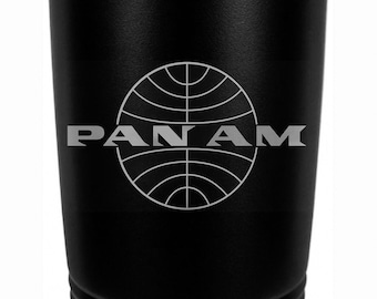 PanAm 20 Ounce Black Polar Camel Tumbler