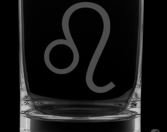 Leo 12 Ounce Rocks Glass