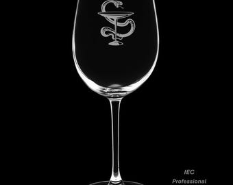 Pharmacist 12 Ounce Wine Glass