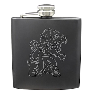 Scottish Lion 6 Ounce Flask