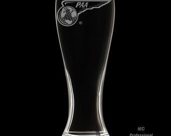 Pan Am 1944 Logo 18 Ounce Pilsner Glass with Gift Box