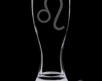 Leo 18 Ounce Pilsner Glass