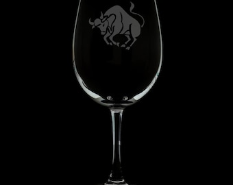 Taurus 12 Ounce Wine Glass (Available With Stem And Stemless)