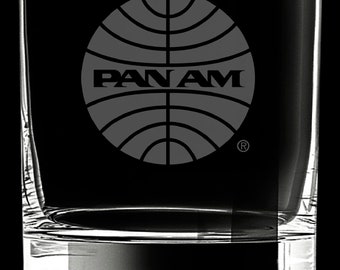 Pan Am Rocks Glass.