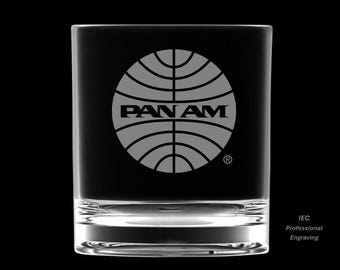 Pan Am Rocks Glass.