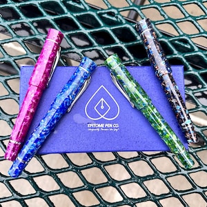 Epitome Pacific Fountain Pen - High Quality Acrylic