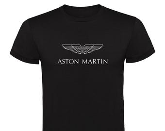 Aston martin t-shirt - luxury auto tee - 100% cotton gift for car