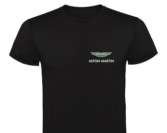 Aston martin Tee Shirt - luxury auto tee - 100% cotton gift for car Lovers