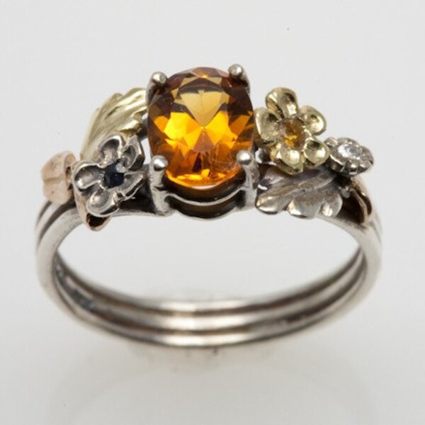 Yellow Topaz Promise Ring
