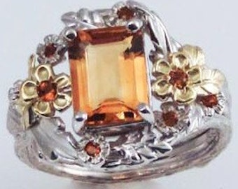 Citrine Empress Ring